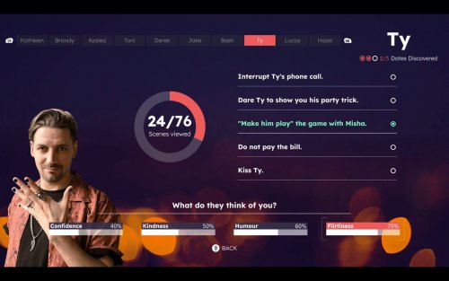 Screenshot of Ten Dates