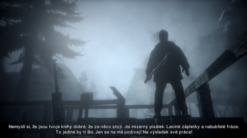 Screenshot of Alan Wake