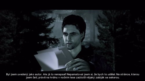 Screenshot of Alan Wake