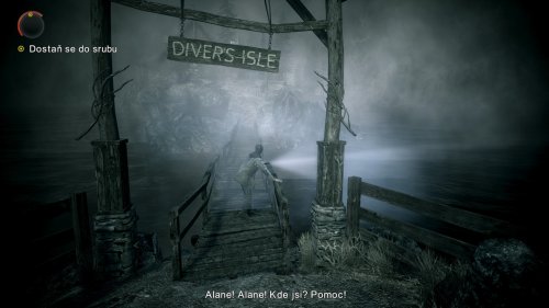 Screenshot of Alan Wake