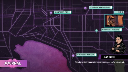 Screenshot of Stray Gods: The Roleplaying Musical