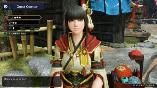 Screenshot of MONSTER HUNTER RISE