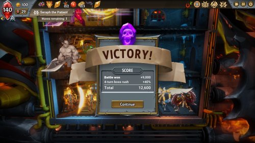 Screenshot of Monster Train