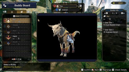Screenshot of MONSTER HUNTER RISE