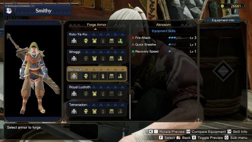 Screenshot of MONSTER HUNTER RISE