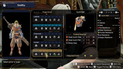 Screenshot of MONSTER HUNTER RISE