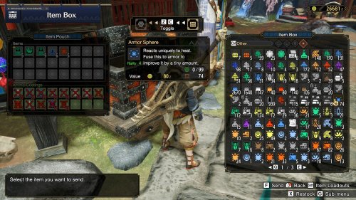 Screenshot of MONSTER HUNTER RISE