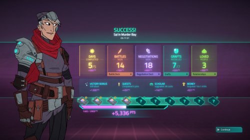 Screenshot of Griftlands