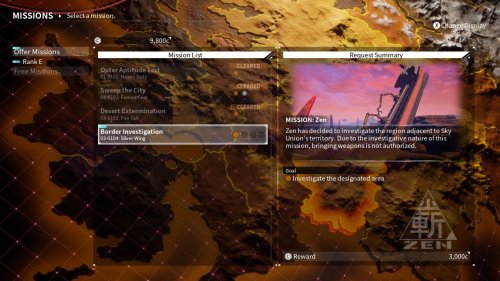 Screenshot of DAEMON X MACHINA