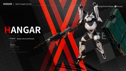 Screenshot of DAEMON X MACHINA