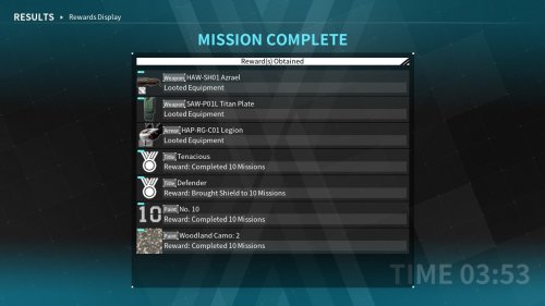 Screenshot of DAEMON X MACHINA