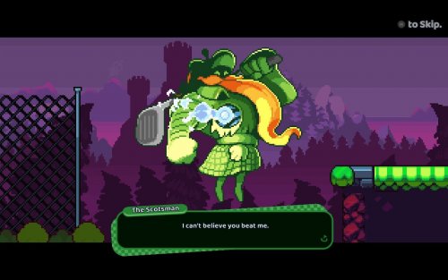 Screenshot of Cursed to Golf