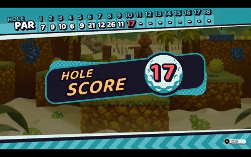 Screenshot of Cursed to Golf