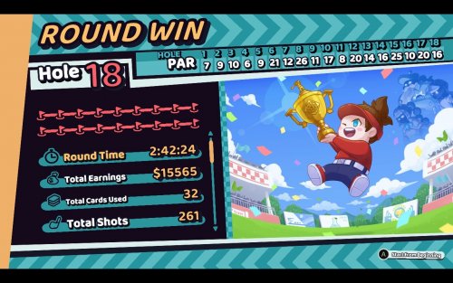 Screenshot of Cursed to Golf