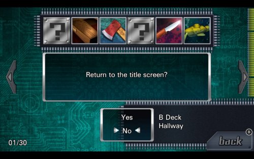 Screenshot of Zero Escape: The Nonary Games