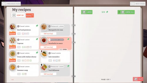 Screenshot of Chef Life: A Restaurant Simulator