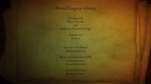 Screenshot of Sword Legacy: Omen
