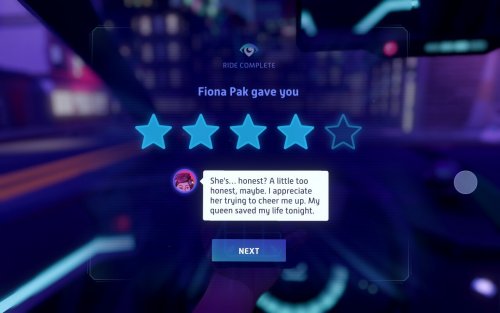 Screenshot of Neo Cab