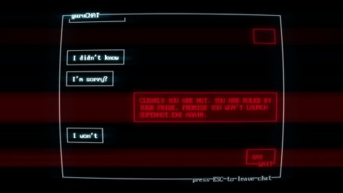 Screenshot of SUPERHOT