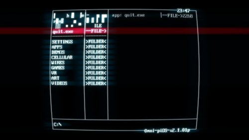 Screenshot of SUPERHOT