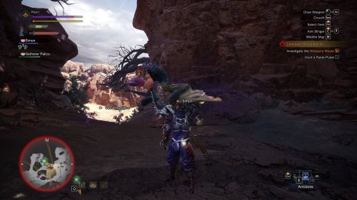 Screenshot of Monster Hunter: World