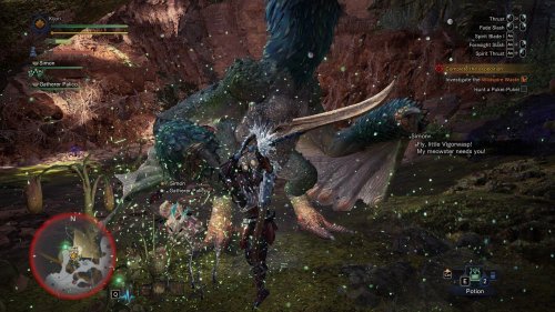 Screenshot of Monster Hunter: World