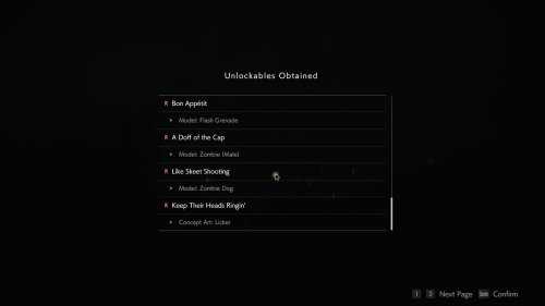 Screenshot of Resident Evil 2