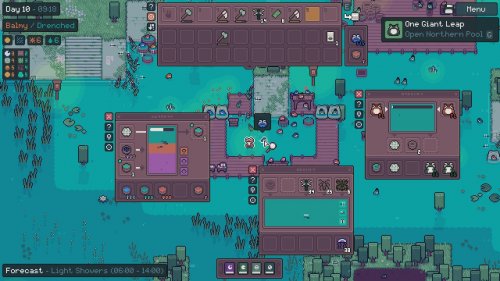 Screenshot of Mudborne: Frog Management Sim