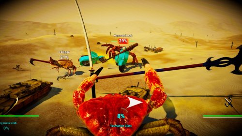 Screenshot of Fight Crab