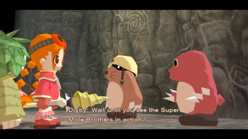 Screenshot of Gurumin: A Monstrous Adventure