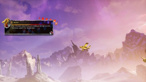 Screenshot of Warhammer 40,000: Dakka Squadron - Flyboyz Edition