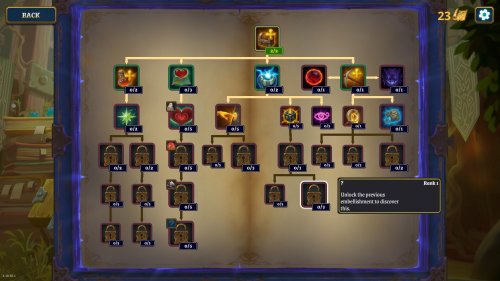 Screenshot of Roguebook