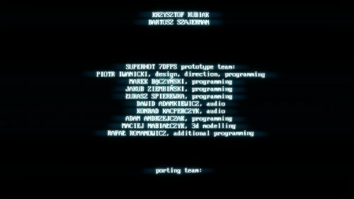 Screenshot of SUPERHOT