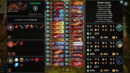 Screenshot of Roguebook