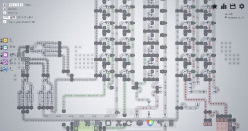 Screenshot of shapez
