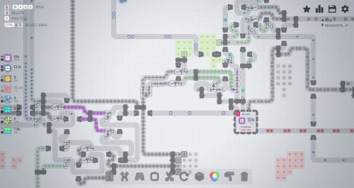Screenshot of shapez
