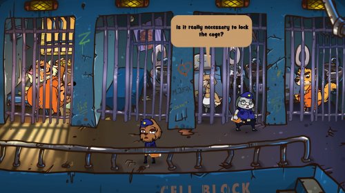 Screenshot of Scheming Through The Zombie Apocalypse Ep2: Caged