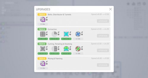 Screenshot of shapez