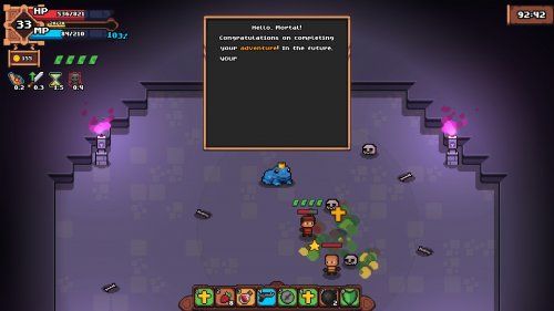 Screenshot of DunHero