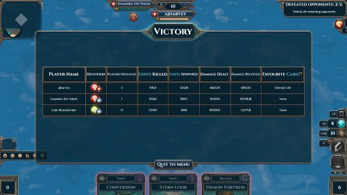Screenshot of WARCANA