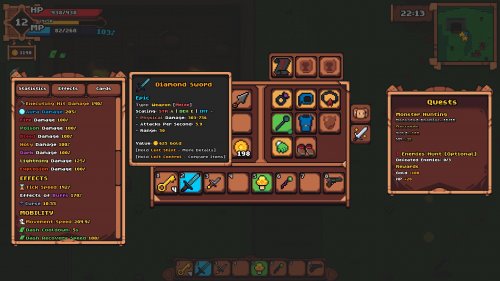 Screenshot of DunHero
