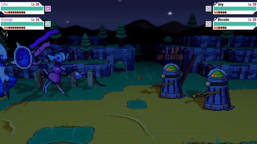 Screenshot of Cassette Beasts