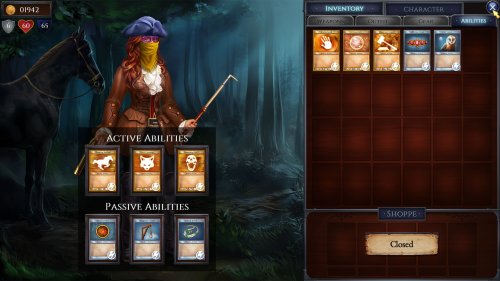 Screenshot of Shadowhand: RPG Card Game