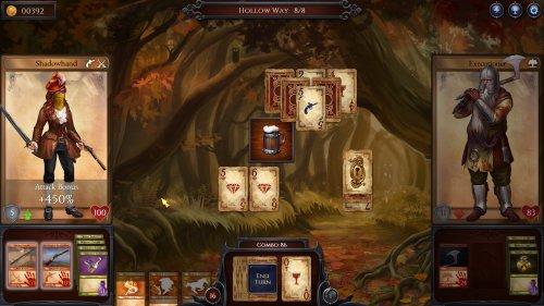 Screenshot of Shadowhand: RPG Card Game