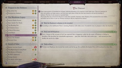 Screenshot of Pathfinder: Wrath of the Righteous - Enhanced Edition