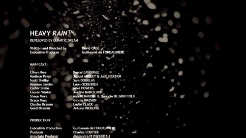 Screenshot of Heavy Rain