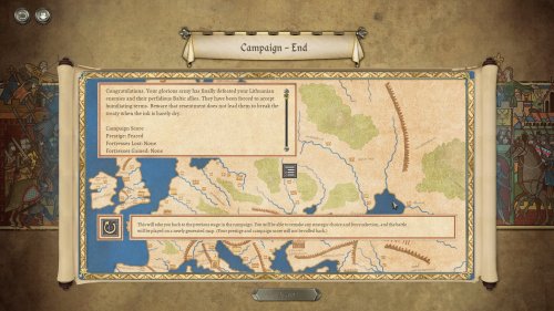 Screenshot of Field of Glory II: Medieval