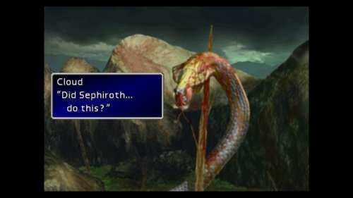 Screenshot of FINAL FANTASY VII