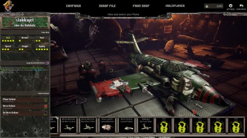 Screenshot of Warhammer 40,000: Dakka Squadron - Flyboyz Edition