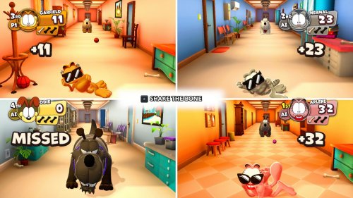Screenshot of Garfield Lasagna Party